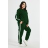 Trening verde dama Sport & Fit, marimi mari,bumbac