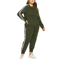 Trening dama Sport & Fit, marimi mari,kaki, bumbac