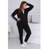 Trening Fit One,negru, bumbac, marimi mari