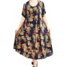 Rochie vaporoasa Plus Size din bumbac
