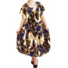 Rochie vaporoasa Plus Size din bumbac