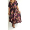 Rochie vaporoasa Plus Size din bumbac