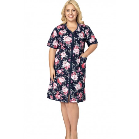 Rochie capot din 100%bumbac marimi mari