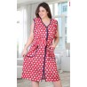 Rochie capot din 100%bumbac marimi mari