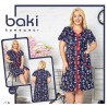 Rochie capot din 100%bumbac marimi mari