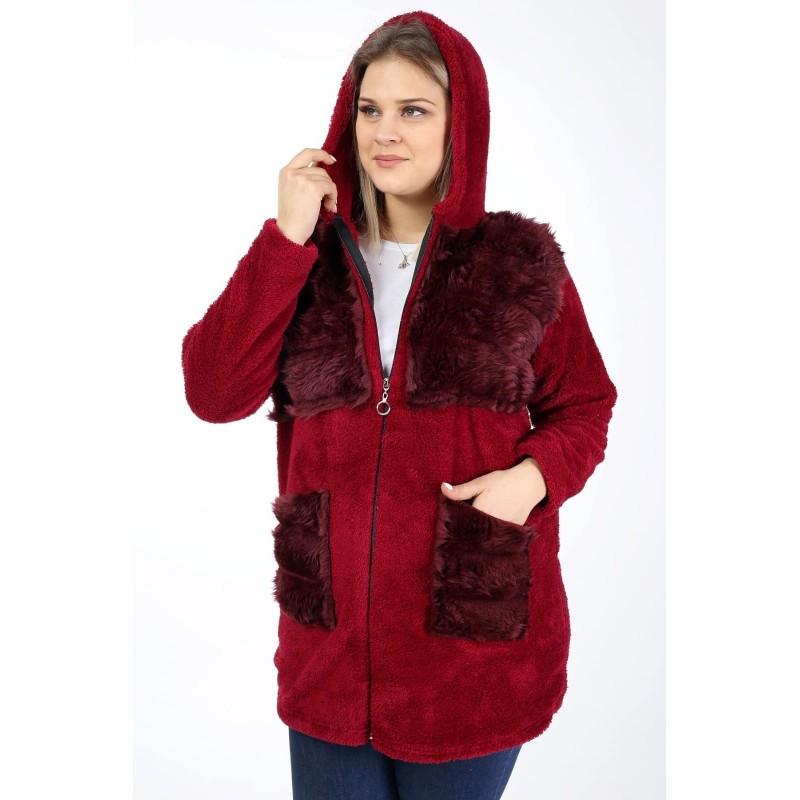 Hanorac lung Cocolino cu blanita