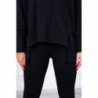 Compleul EVA Casual cu bluza oversize negru