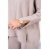 Compleul EVA Casual cu bluza oversize bej