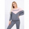 Trening bumbac Amour gri