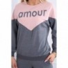 Trening bumbac Amour gri