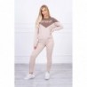 Trening bumbac Amour bej