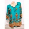 Bluza tip ie cu imprimeu antic